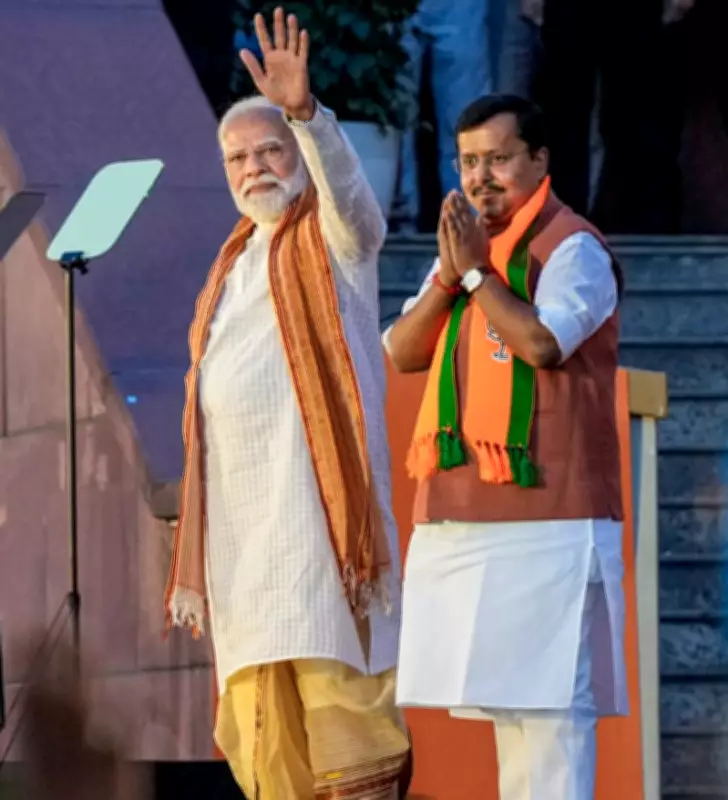 Historic Day: PM Modi Hails BJP's Stellar Performance in Bengal