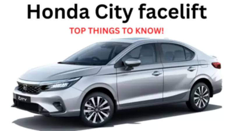 Honda City Facelift Launching in India on May 22: Design, Features, Powertrain Details