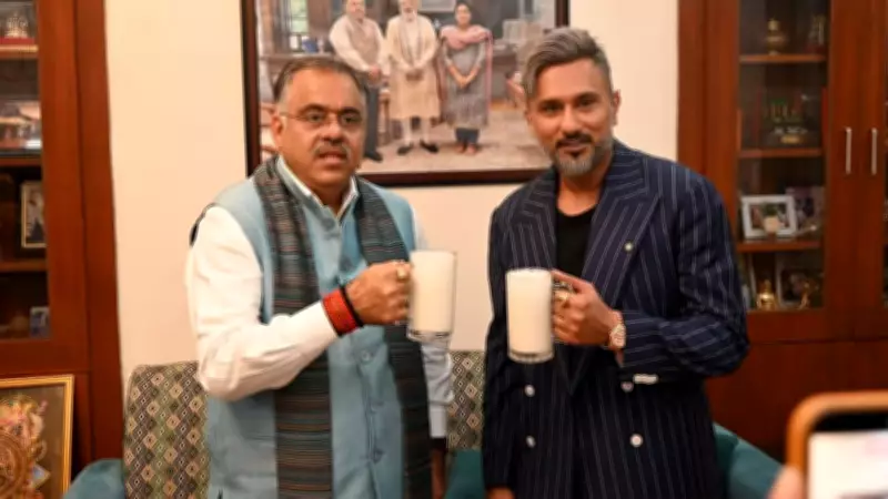 Honey Singh Joins BJP Punjab Anti-Drug Campaign, Meets Tarun Chugh