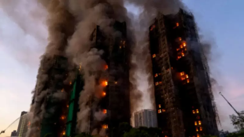 Hong Kong Bans Smoking on Construction Sites After Deadly Fire