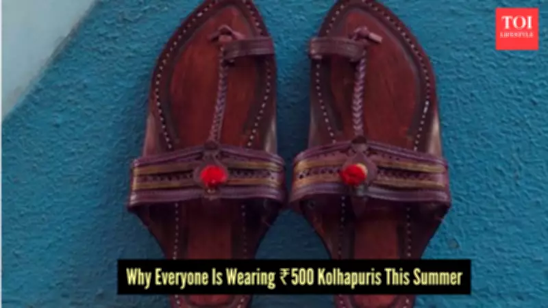 How the Humble Kolhapuri Chappal Became the World's Chicest Summer Shoe