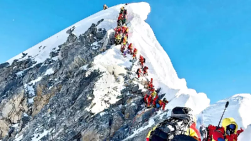 How the Roof of the World Got Gridlocked: Everest's Deadly Queues