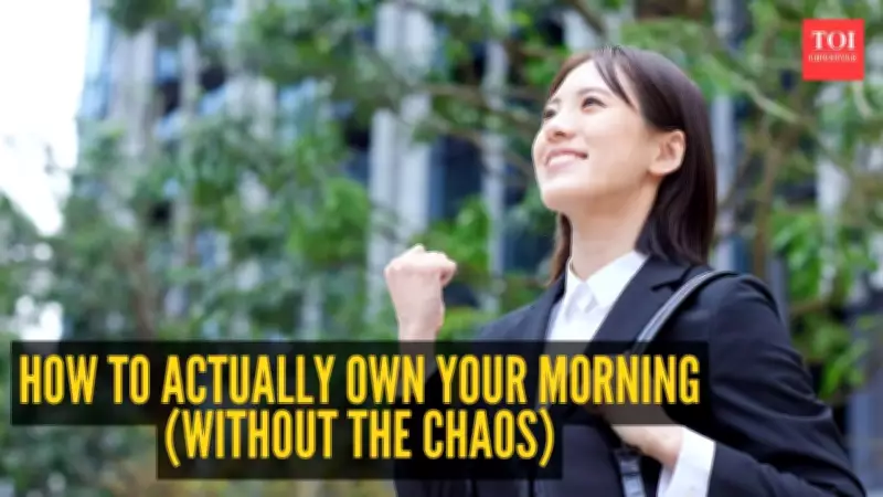 How to Actually Own Your Morning Without the Chaos