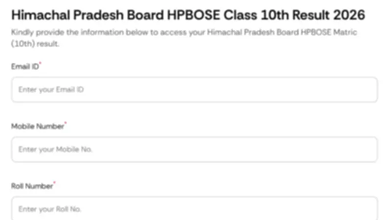 HPBOSE Class 10 Result 2026 Declared with 83.87% Pass Percentage