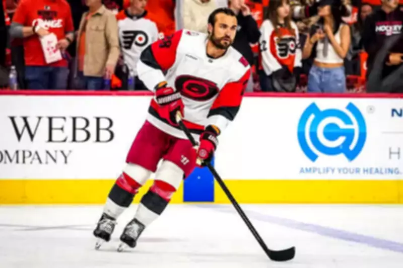 Hurricanes' William Carrier Faces Family Rivalry Over Canadiens Support