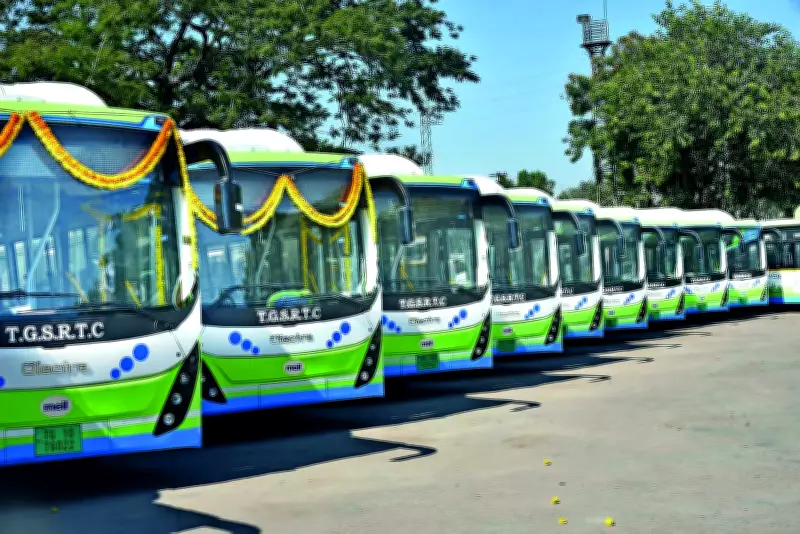 Hyderabad Launches 60 New Electric Buses Under Green Challenge Initiative