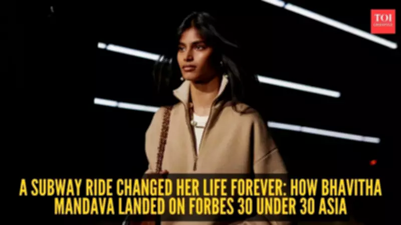 Hyderabad Model Bhavitha Mandava Makes Forbes 30 Under 30 Asia List