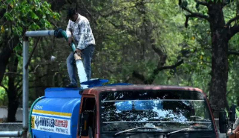Hyderabad Water Tanker Demand Hits Record 15,200 in One Day Amid Crisis