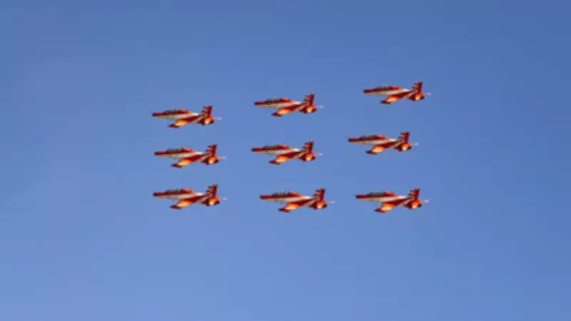 IAF Suryakiran Aerobatics Team Marks 30 Years with Bidar Show