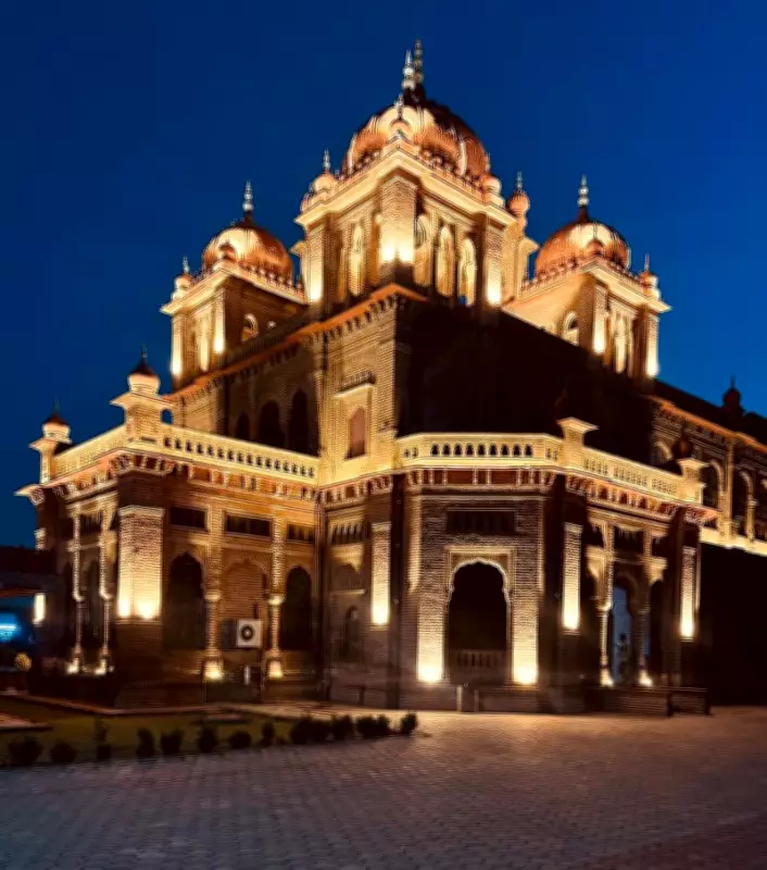 Illuminating the Red Sandstone Soul of Khalsa College Amritsar