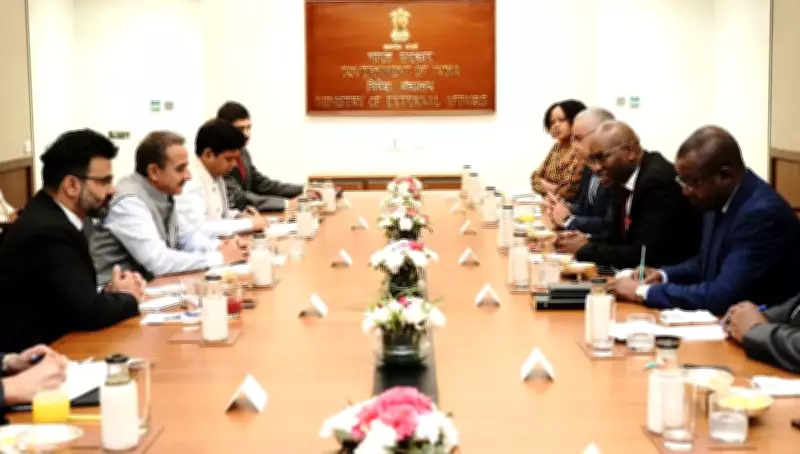 India and African Union Hold Talks on Bilateral Engagement Progress