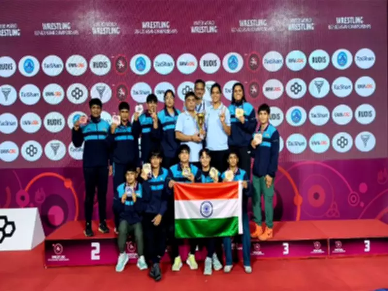 India Crowned Freestyle Team Champions at World Championships