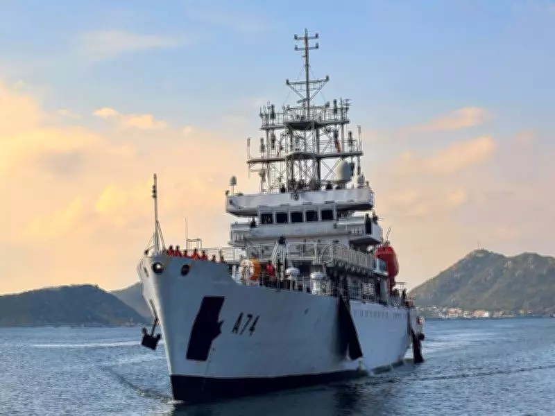 India, Vietnam Deepen Scientific Cooperation as INS Sagardhwani Arrives in Cam Ranh