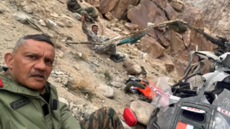 Indian Army Cheetah Helicopter Crashes in Ladakh, Three Officers Safe