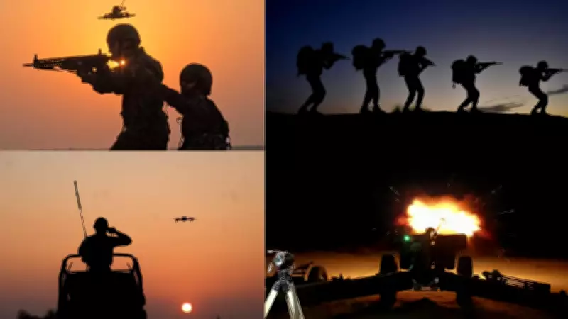 Indian Army Showcases Tech-Driven Desert Warfare in Rajasthan Visit