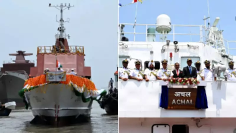 Indian Coast Guard Commissions New Fast Patrol Vessel 'Achal'