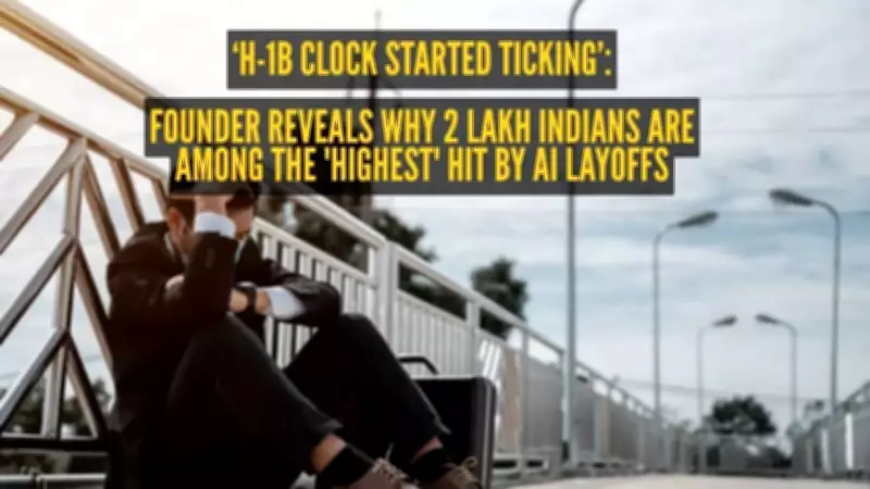 Indian Founder Highlights AI Layoff Crisis for H-1B Workers in US