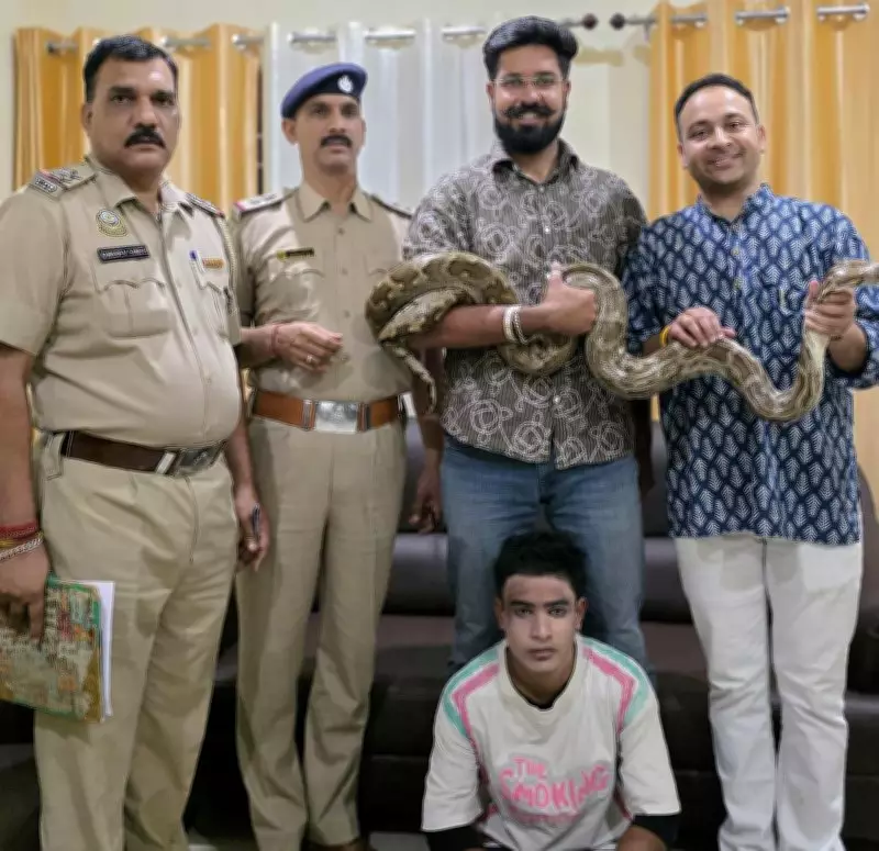 Indian Rock Python Rescued in Kangra District, Man Booked