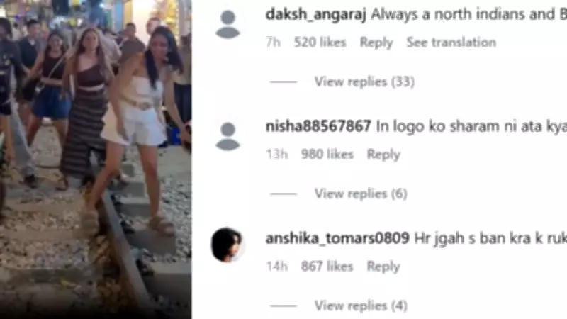 Indian Tourists Dance on Hanoi Train Street, Sparking Safety and Tourism Debate