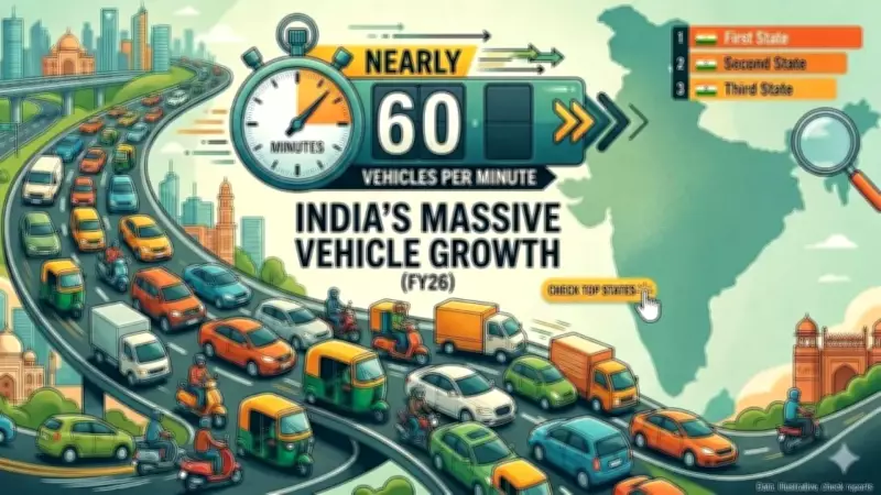 India's Auto Sales Hit 2.83 Crore Units in FY26, Led by Two-Wheelers