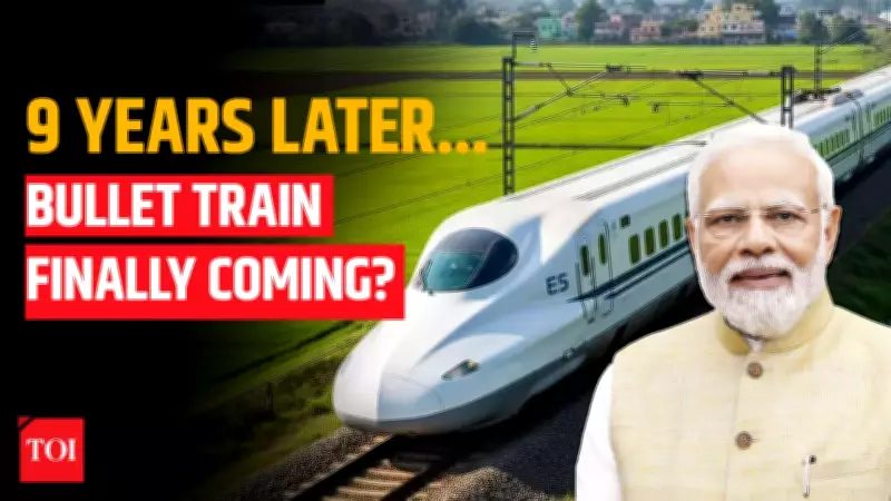 India's Bullet Train Dream: After 9 Years, Is It Finally Becoming Reality?