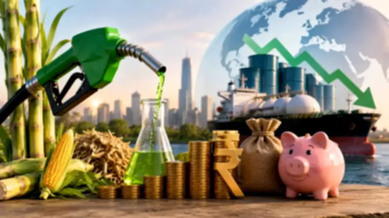 India's Ethanol Blending Push: E20 Petrol to Boost Energy Security and Cut Oil Imports