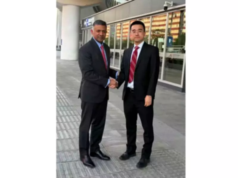 India's New Envoy to China Vikram Doraiswami Received by MFA Deputy Director