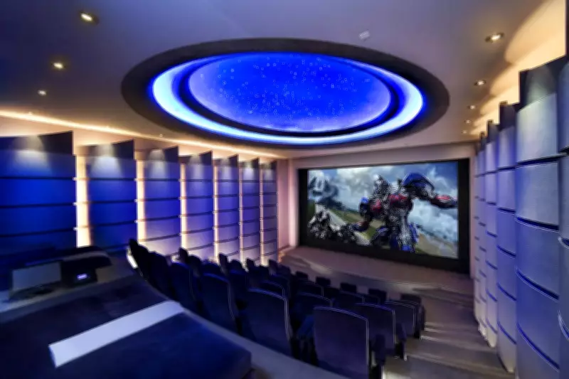 India's Ultra-Rich Trade Mansions for Private Luxury Home Theatres