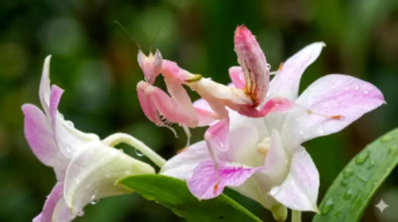 Insects That Look Like Flowers but Are Dangerous Predators