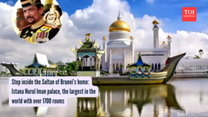 Inside Istana Nurul Iman: World's Largest Residential Palace with 1,788 Rooms
