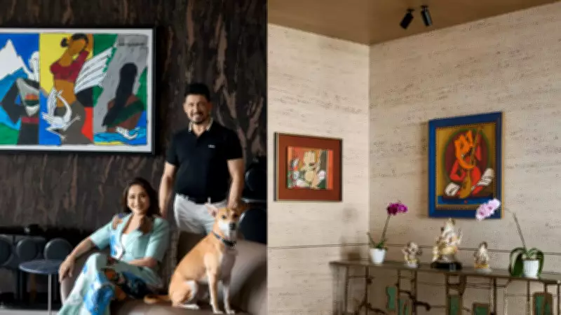 Inside Madhuri Dixit's Art-Filled Home: Paintings That Reflect Her Personality