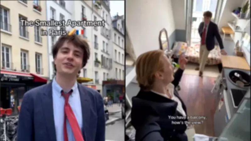 Inside Paris' Smallest Apartment: €600 Rent, 134 Stairs, No Toilet
