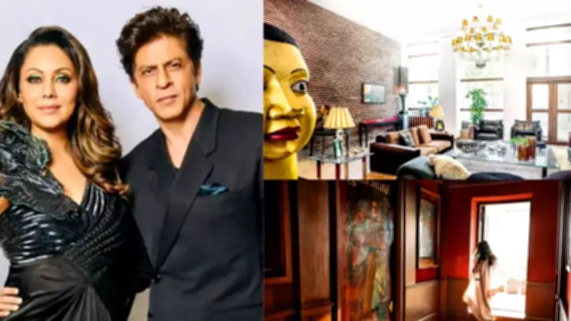 Inside Shah Rukh Khan and Gauri Khan’s Mannat: Rare Art and Striking Interiors