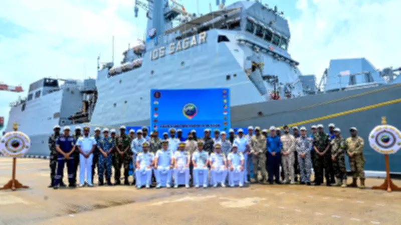 IOS Sagar with 16-nation crew arrives in Colombo for IOR deployment