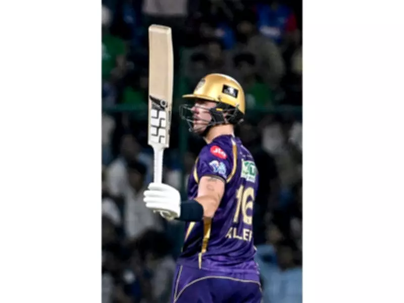 IPL 2025: KKR Smash 247/2 as Allen, Raghuvanshi, Green Shine Against GT