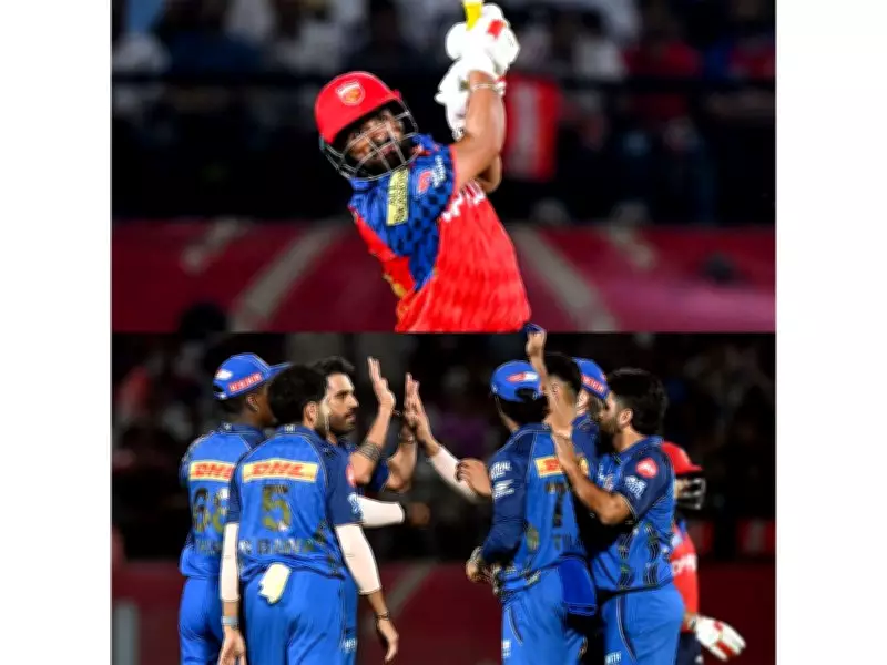 IPL 2026: Prabhsimran's 57 Powers PBKS to 200/8 After Wobble vs MI