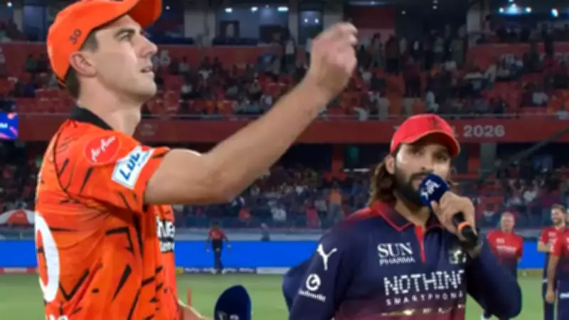 IPL 2026: SRH Captain Pat Cummins Wins Toss, Elects to Bat Against RCB