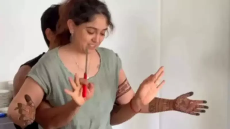 Ira Khan's 29th Birthday: Hubby Nupur Helps Cut Cake with Mehendi Hands