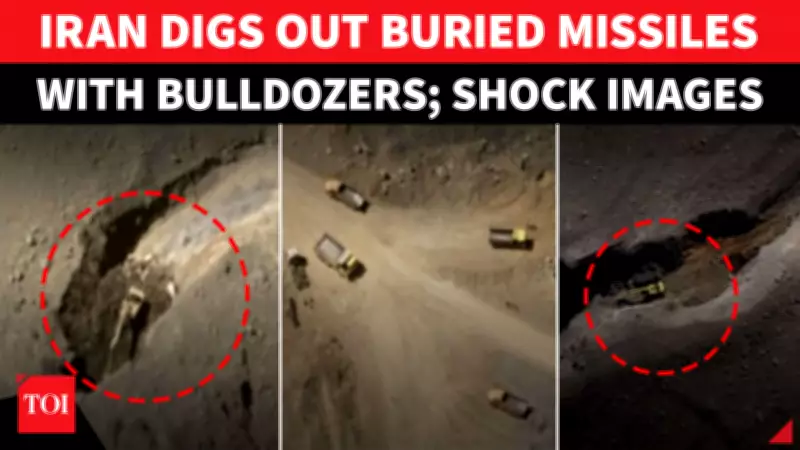 Iran Activates Secret Missile Tunnels, Bulldozers Clear Arsenal in New Satellite Images