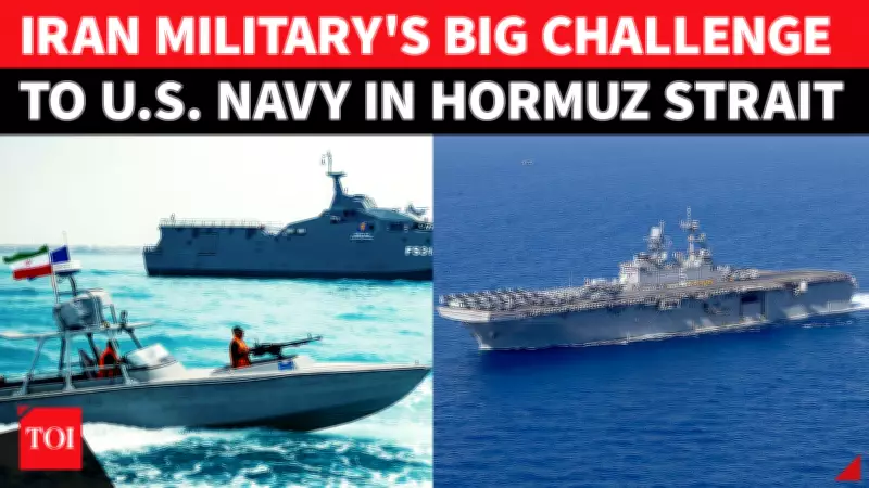 Iran Challenges US Navy to Enter Hormuz After Drone Storm