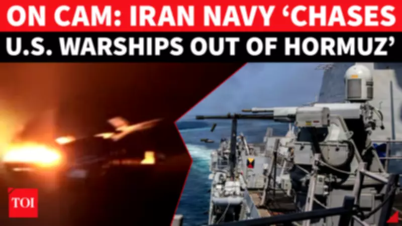 Iran Claims US Warship Fled Hormuz After IRGC Retaliation for Tanker Attack