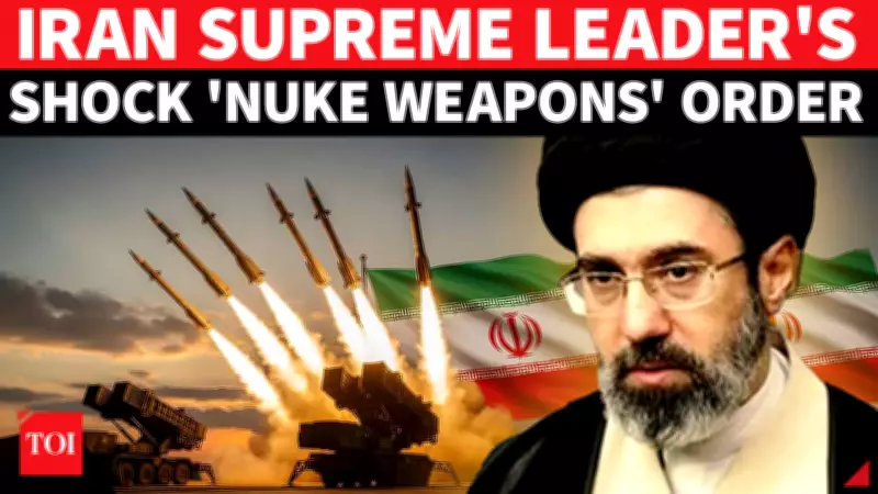 Iran Leader Orders Nuclear Weapons Directive, Blow to Trump Efforts