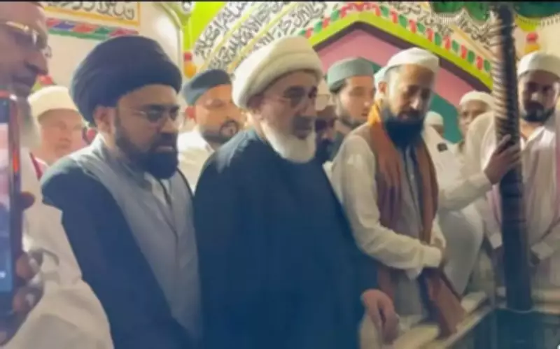Iran Leader's Representative Visits Sufi Shrine in Ayodhya, Prays for India's Enemies' Destruction