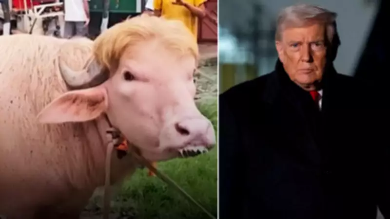 Iran Mocks Trump with Viral Bangladeshi Buffalo Named Donald Trump