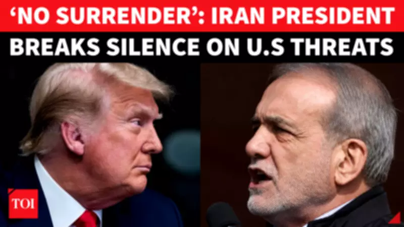 Iran President Rejects Trump's Ultimatum, Affirms National Unity Amid Hormuz Tensions