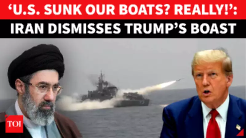 Iran Rejects US Claims of Sinking Boats in Strait of Hormuz