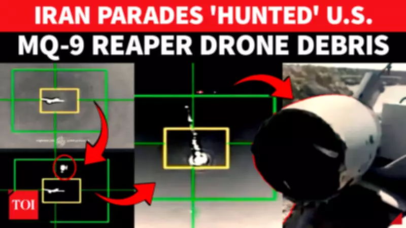 Iran Shows Downed US MQ-9 Reaper Drone Debris, Warns Trump; Pentagon Silent