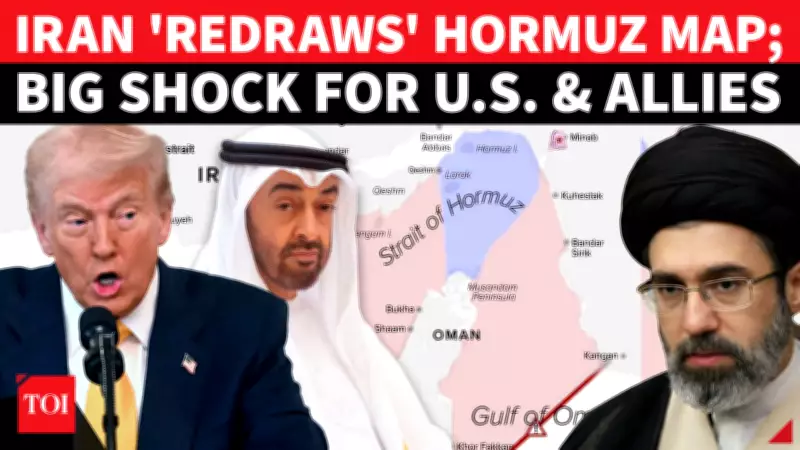 IRGC Releases New Map Claiming Control Over Strait of Hormuz Amid Rising Gulf Tensions