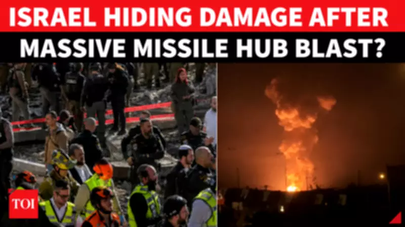 Israel Seals Off Blast Site to Hide Damage at Secret Missile, Nuclear Facility?