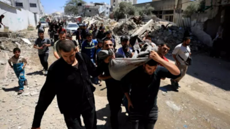 Israeli Strike Kills Boy and Five Police Officers in Gaza